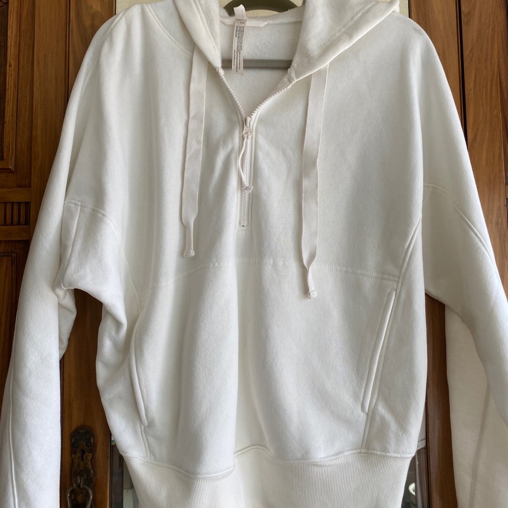NWT Free People Hoodie with Pockets and Zipper (S)